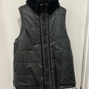 Tuckernuck Faux Leather REVERSIBLE Vest